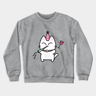 Party Cat Crewneck Sweatshirt